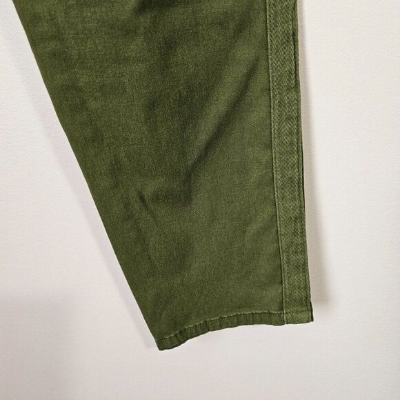 EUC KUT FROM THE KLOTH BRIGHT OLIVE GREEN STRETCH PANTS SIZE 10 - Picture 5 of 14